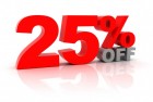 25% off all composite doors throughout May