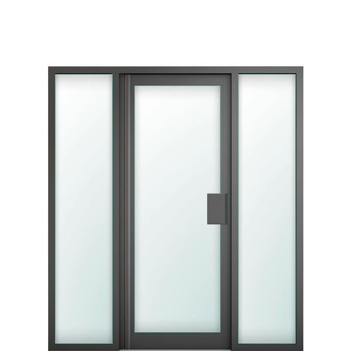Aluminium Commercial Door Style 37