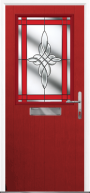 Cottage Glaze composite front door
