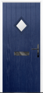 Diamond composite front door