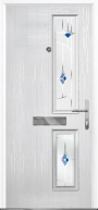 Twin Slide composite front door