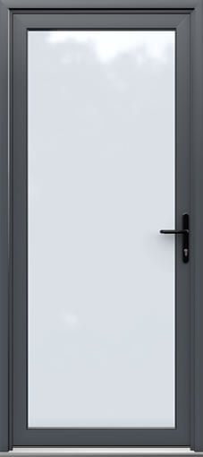 Fully Glazed Aluminium Front Door