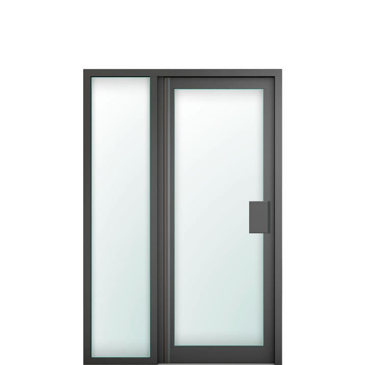 Aluminium Commercial Door Style 13