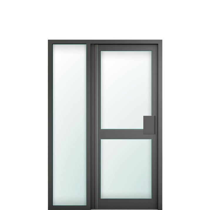 Aluminium Commercial Door Style 14