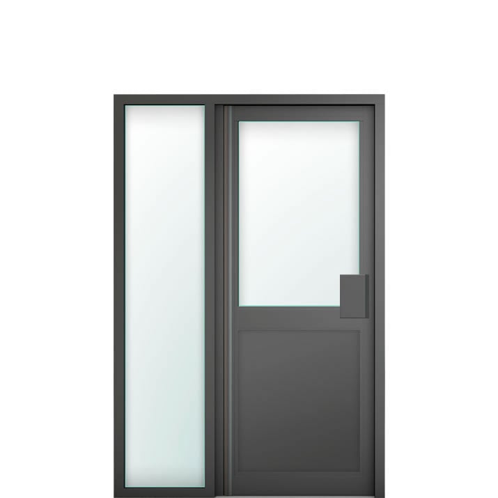 Aluminium Commercial Door Style 15
