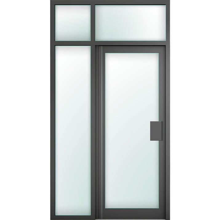 Aluminium Commercial Door Style 16