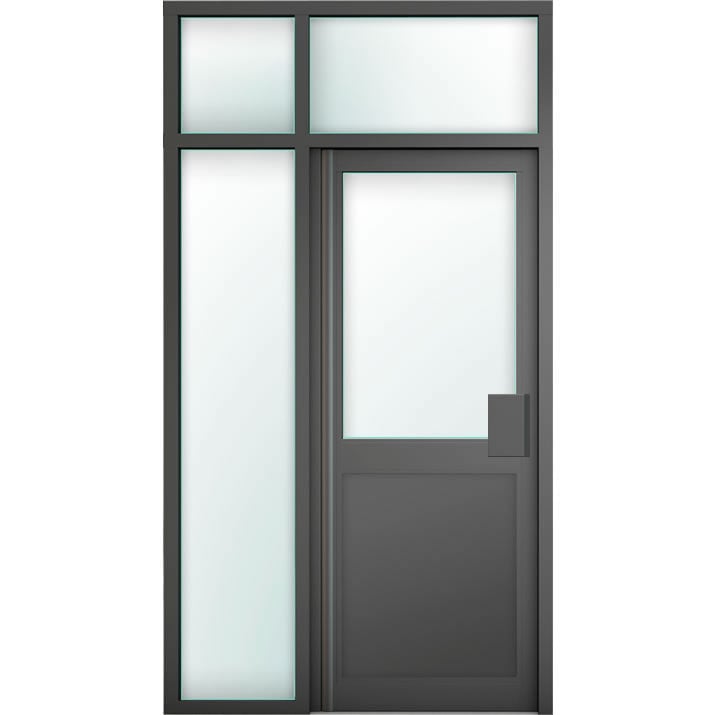 Aluminium Commercial Door Style 18