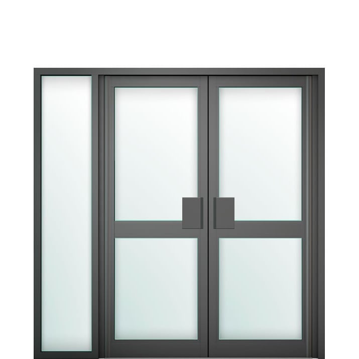 Aluminium Commercial Door Style 20