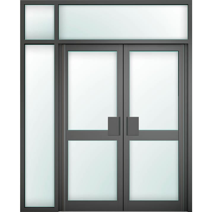 Aluminium Commercial Door Style 23