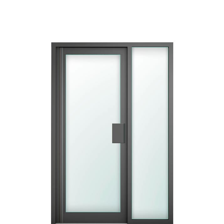 Aluminium Commercial Door Style 25