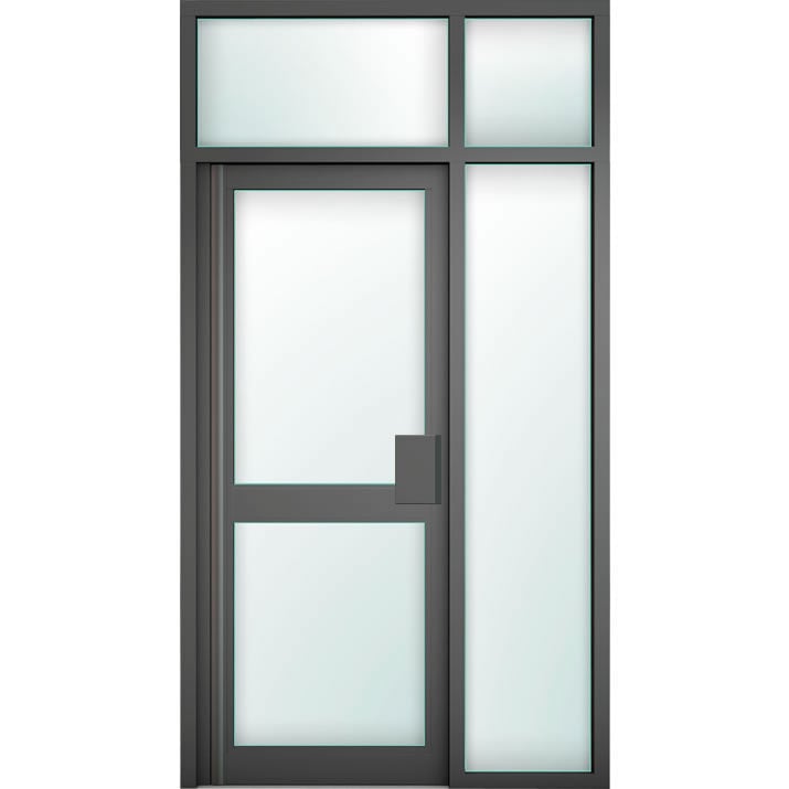 Aluminium Commercial Door Style 29