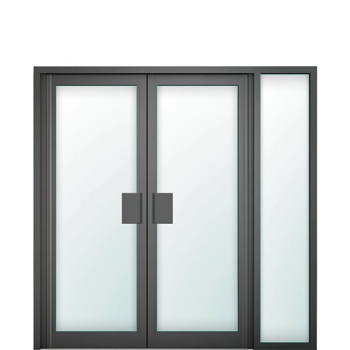 Aluminium Commercial Door Style 31