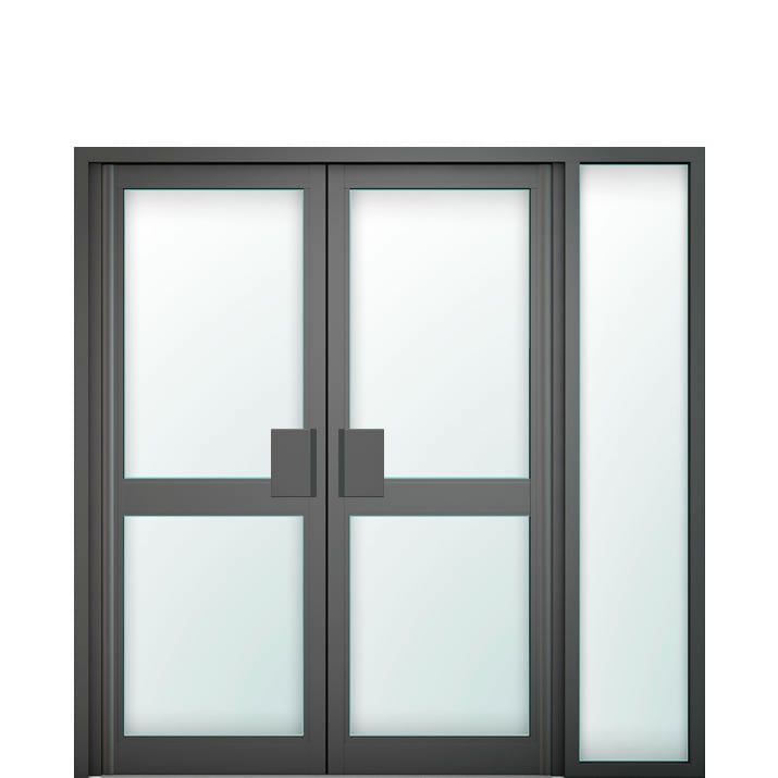 Aluminium Commercial Door Style 32