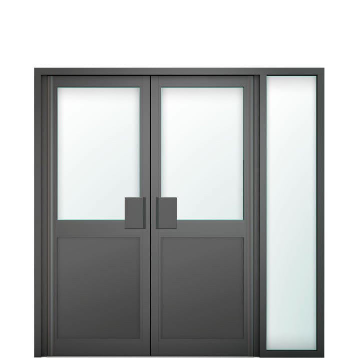 Aluminium Commercial Door Style 33