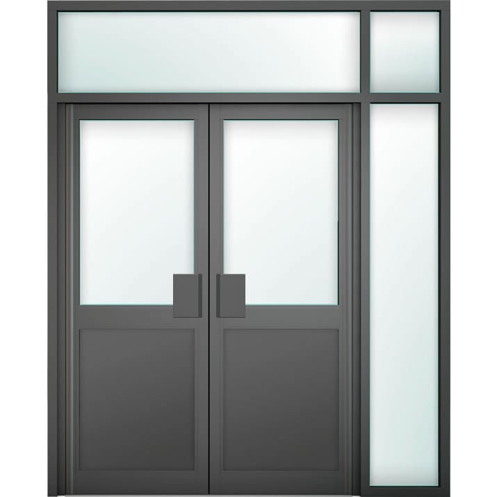 Aluminium Commercial Door Style 36