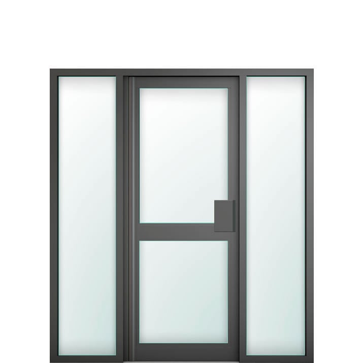 Aluminium Commercial Door Style 38