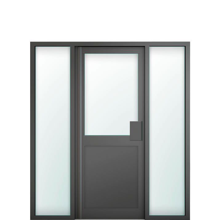 Aluminium Commercial Door Style 39