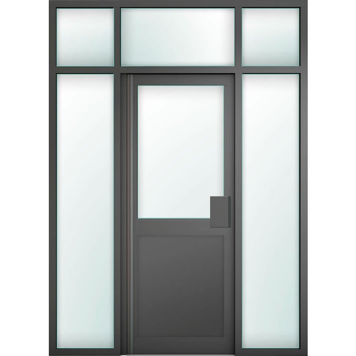 Aluminium Commercial Door Style 42