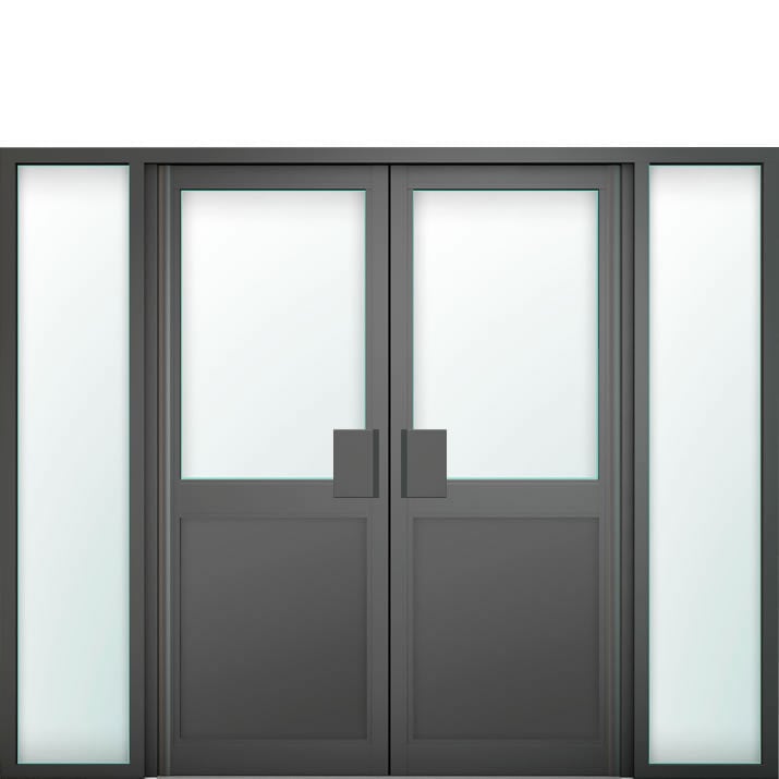 Aluminium Commercial Door Style 45