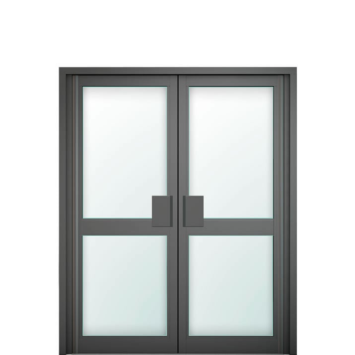 Aluminium Commercial Door Style 8