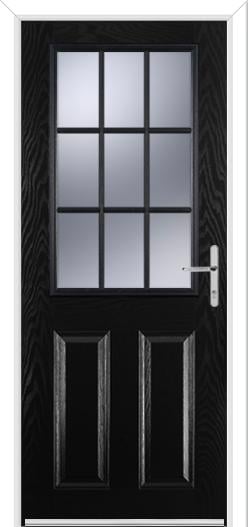 2 Panel 1 Grill Composite Door