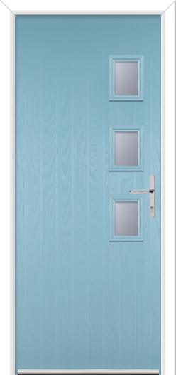 3 Square Handle Composite Door