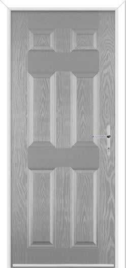 6 Panel Composite Door