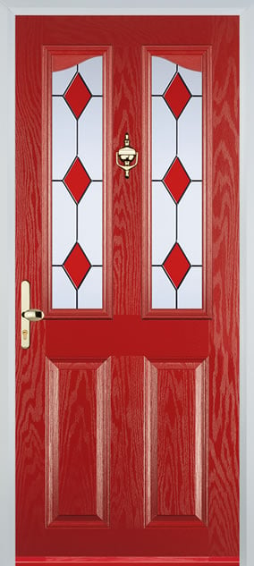2 Panel 2 Angle Composite Door