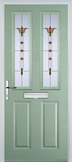 2 Panel 2 Square Composite Door