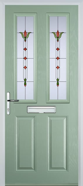2 Panel 2 Square Composite Door