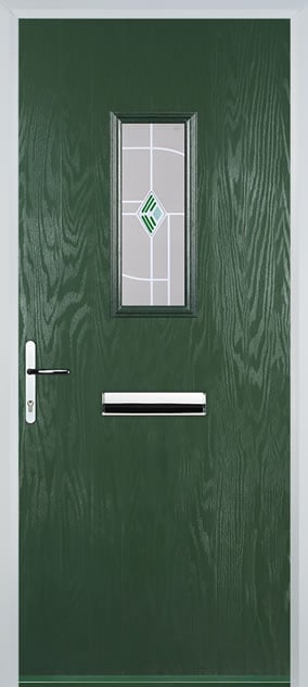 1 Square Composite Door