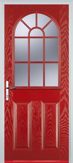 2 Panel Sunburst Composite Door