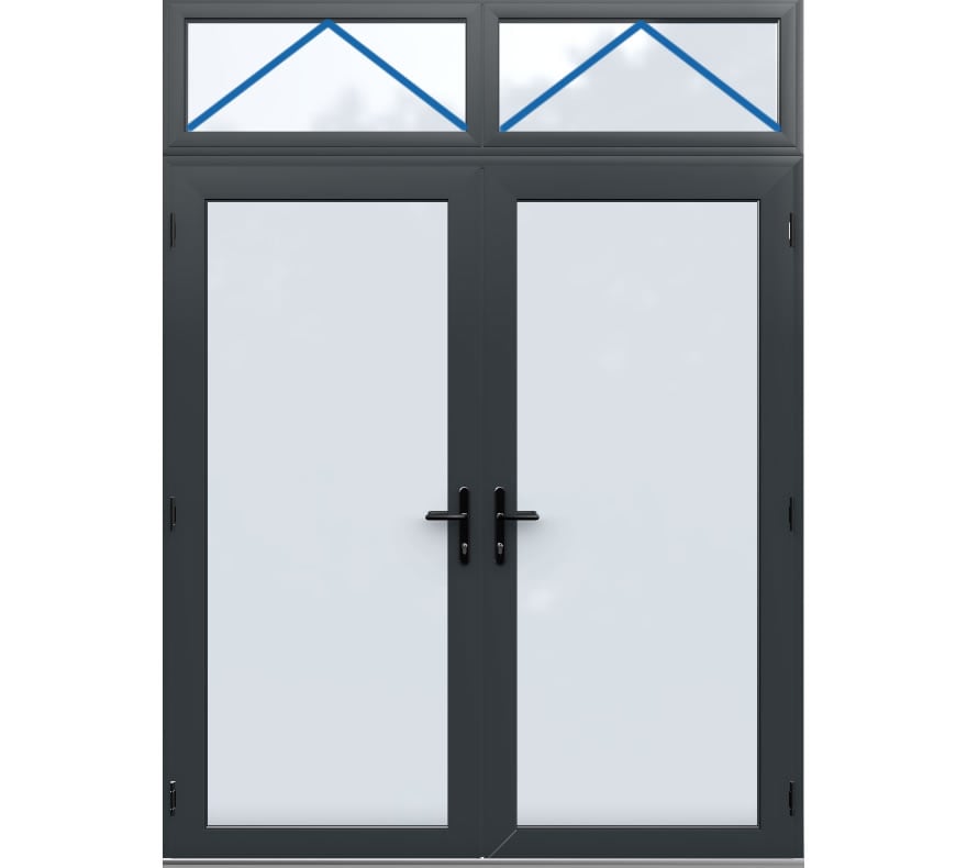 Aluminium French Door Style 10