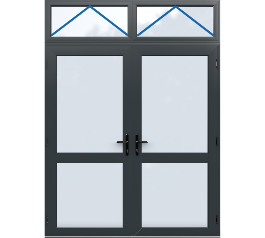 Aluminium French Door Style 11