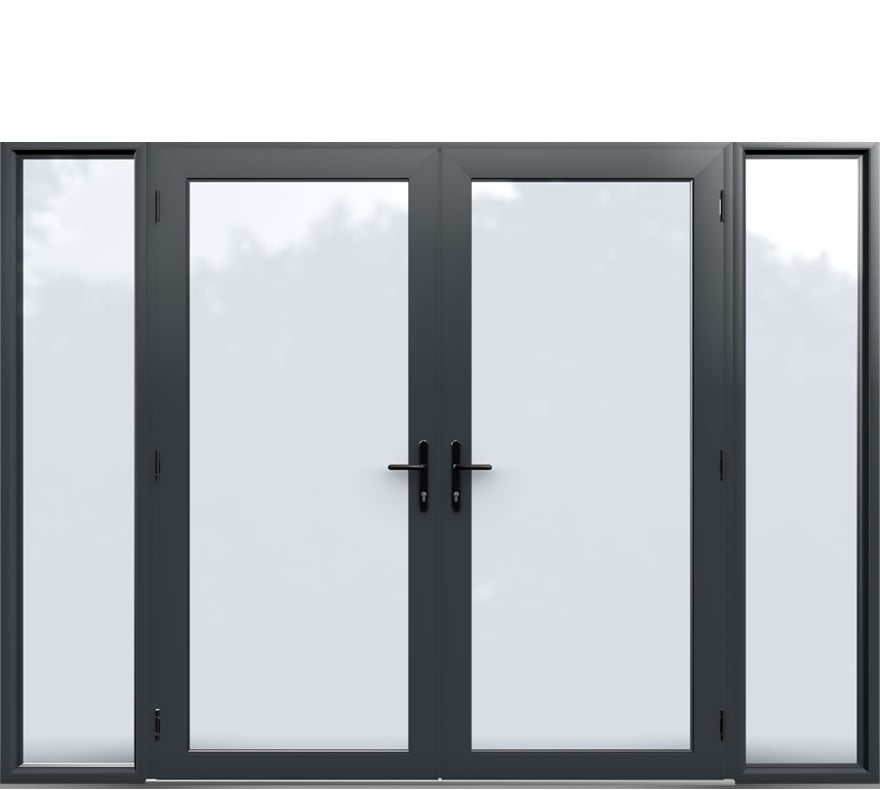 Aluminium French Door Style 13