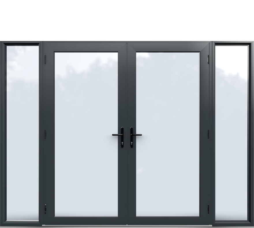 Aluminium French Door Style 13