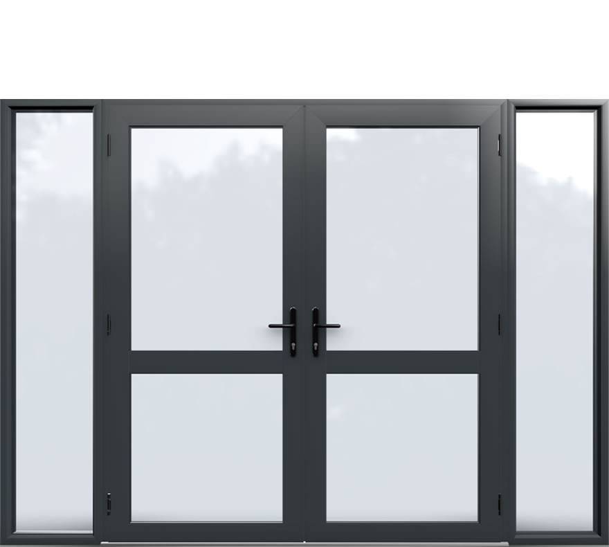 Aluminium French Door Style 14