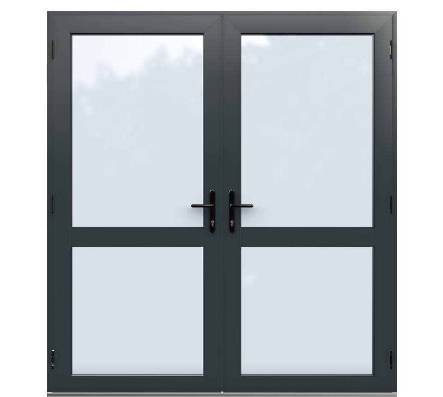 Aluminium French Door Style 2