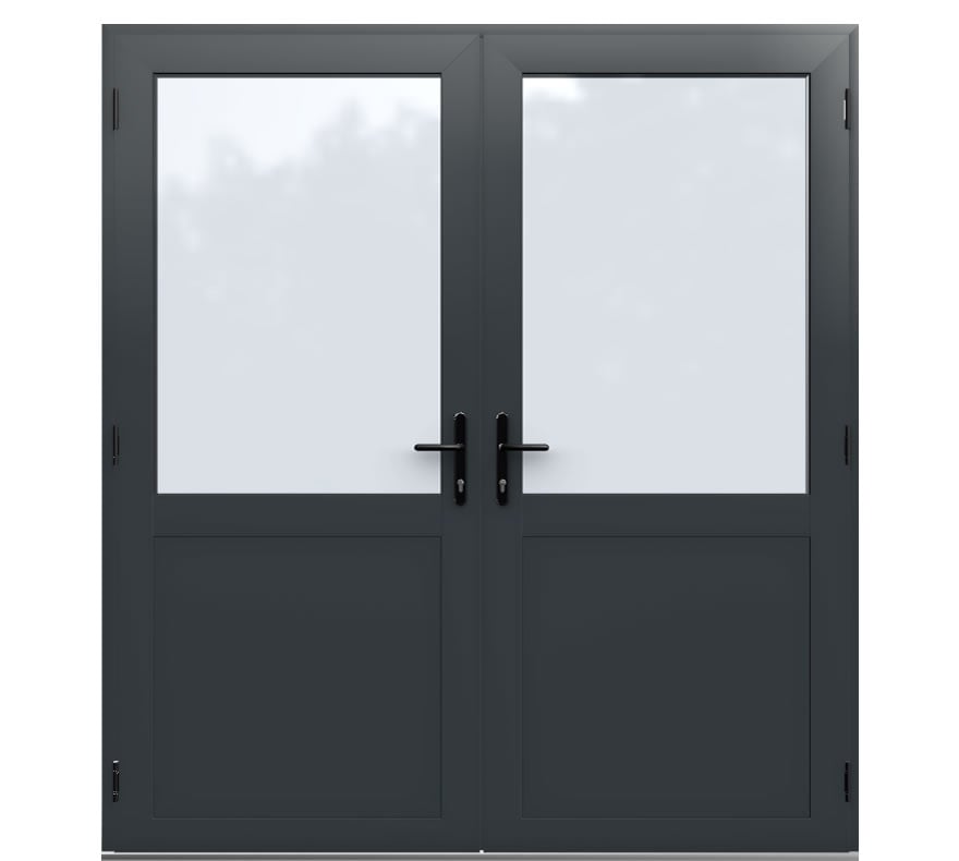 Aluminium French Door Style 3