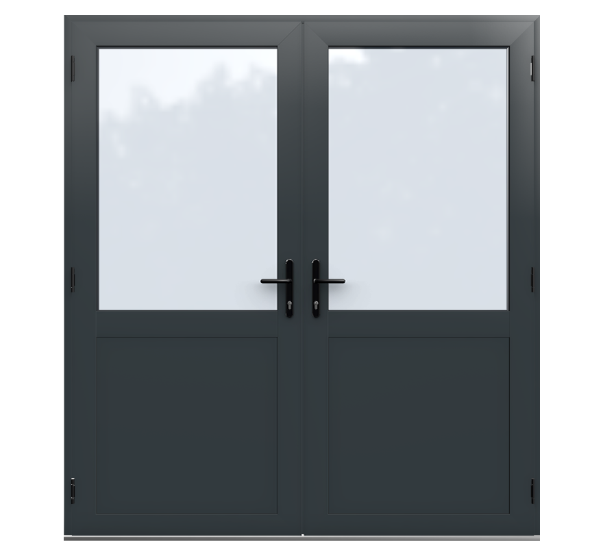 Aluminium French Door Style 3