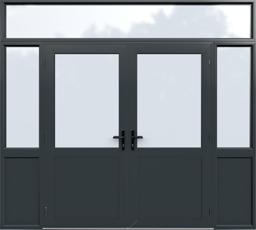 Aluminium French Door Style 33