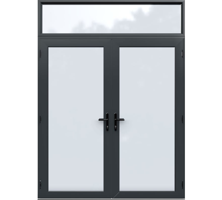 Aluminium French Door Style 4