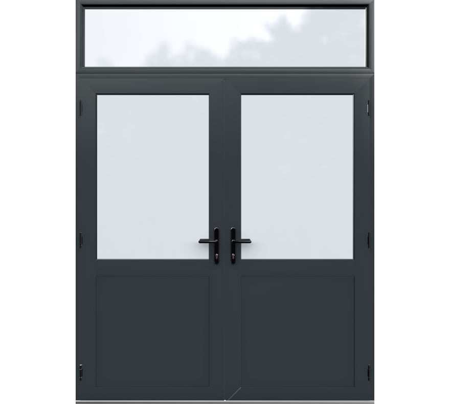 Aluminium French Door Style 6