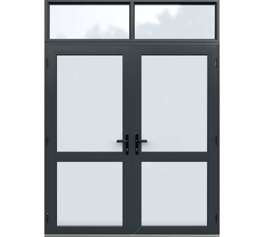Aluminium French Door Style 8