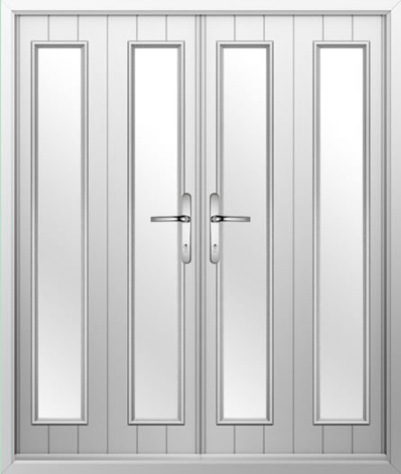 2 Strip Composite French Door