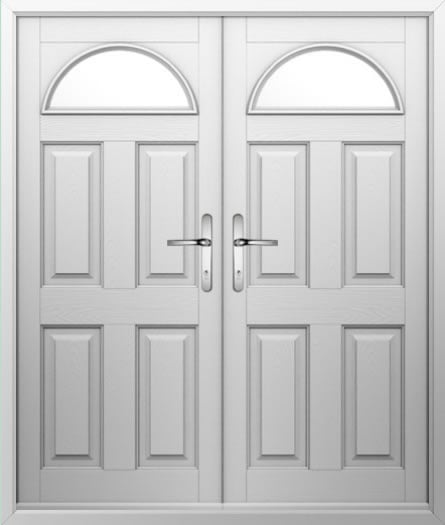 4 Panel 1 Arch Composite French Door