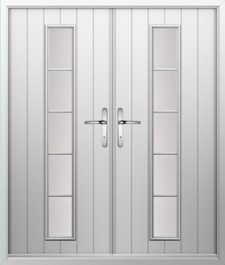 Blocks Composite French Door