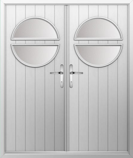 Circle Composite French Door