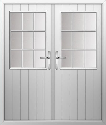 Cottage Grill Composite French Door