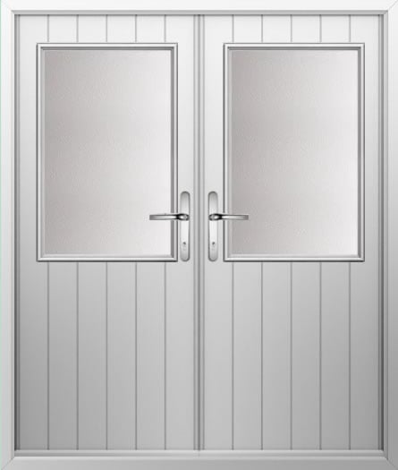 Cottage Half Glaze Composite French Door